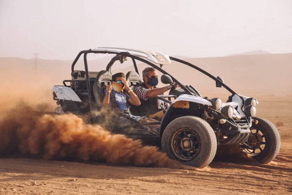 immagine di un dune buggy a corralejo